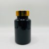 150ml - Black Glossy Bottle with Metallic Gold Cap - Image 2