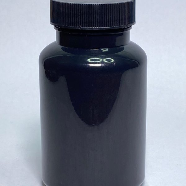 150ml – Black Glossy Bottle with Black Cap