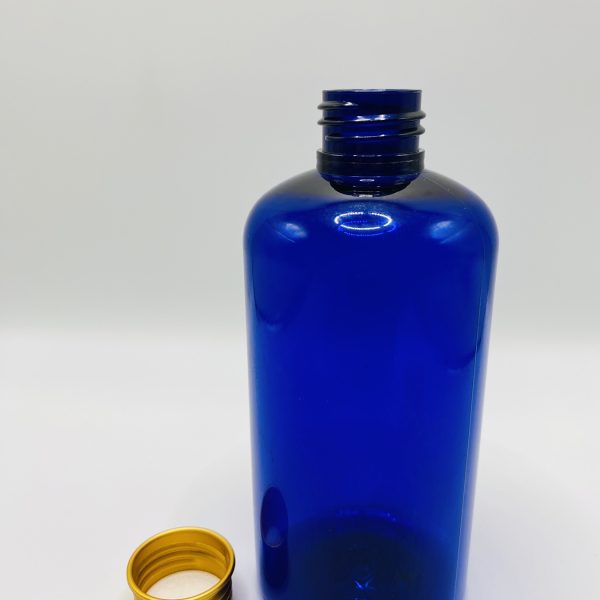 200ml – Liquid Colored Bottle with Gold Aluminum Cap