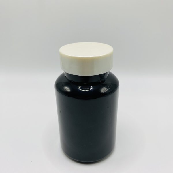 150ml - Black Glossy Bottle with Pearl White