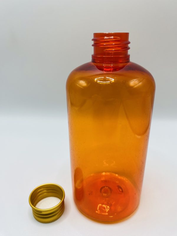 Liquid Bottle with Gold Aluminum Cap - Image 5