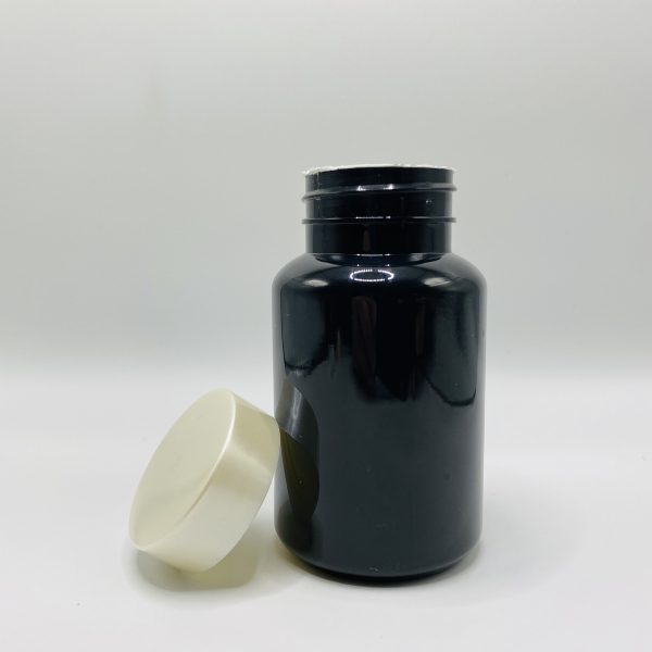 150ml - Black Glossy Bottle with Pearl White - Image 4