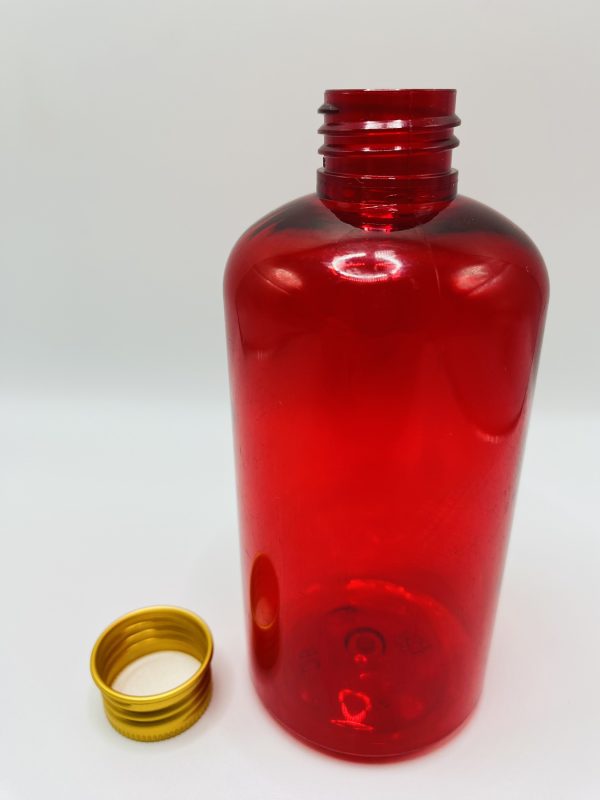 Liquid Bottle with Gold Aluminum Cap - Image 7