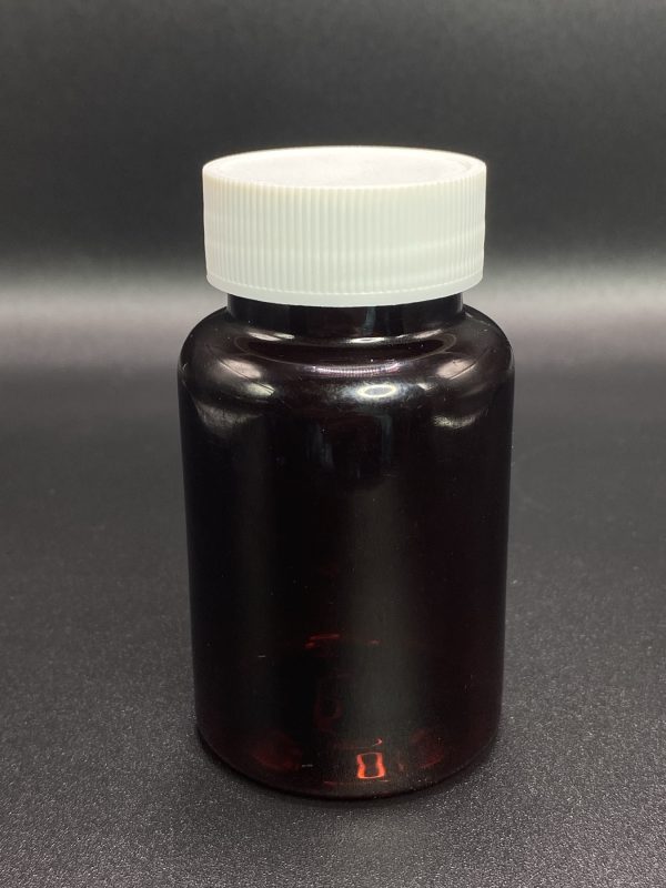 120ml - Dark Brown Med Pet Bottle