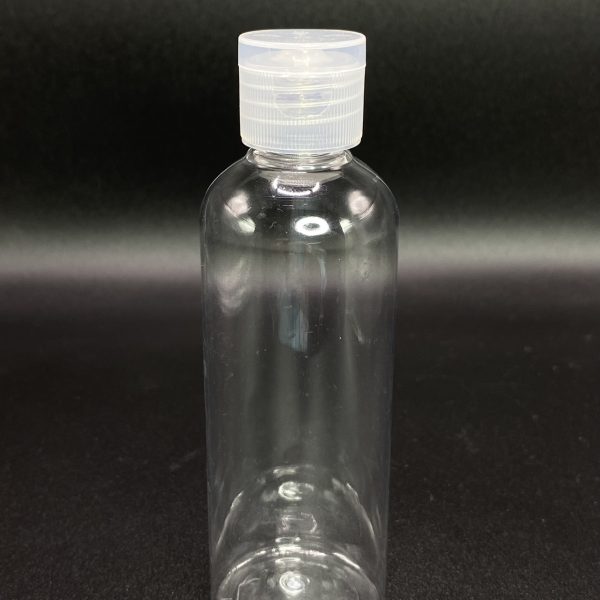 100ml – Clear Flip Top Bottle