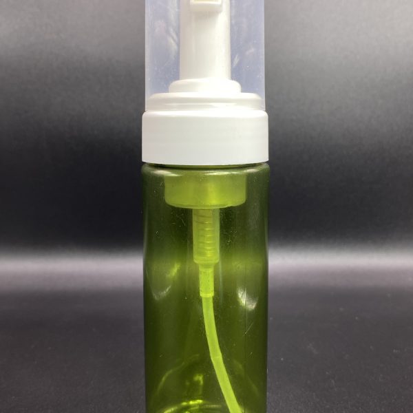 180ml – Transparent Green Foam Pump Bottle