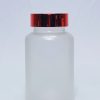 150ml - Frosted Matte Bottle with Metallic Red Cap