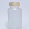 150ml - Frosted Matte Bottle with Pearl White Cap
