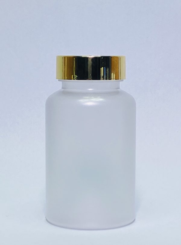 150ml - Frosted Matte Bottle with Light Gold Cap