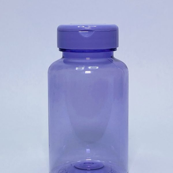 150ml – Transparent Purple Flip Cap Bottle