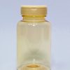 150ml - Transparent Orange Yellow Flip Cap Bottle