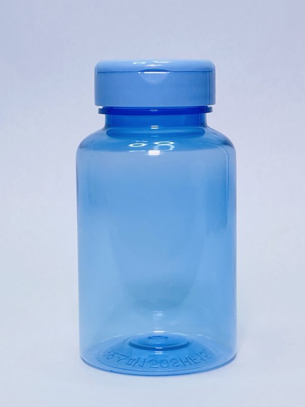 150ml - Transparent Blue Flip Cap Bottle