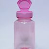 150ml - Transparent Pink Flip Cap Bottle - Image 2