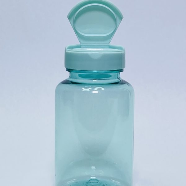 150ml – Transparent Green Flip Cap Bottle