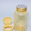 150ml - Transparent Orange Yellow Flip Cap Bottle - Image 3