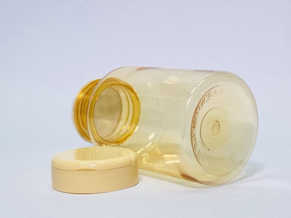 150ml - Transparent Orange Yellow Flip Cap Bottle - Image 5