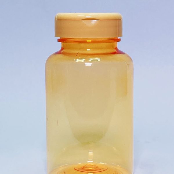 150ml – Transparent Orange Flip Cap Bottle