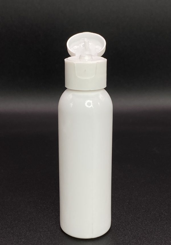 60ml - White Flip Top Bottle - Image 2