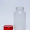 150ml - Frosted Matte Bottle with Metallic Red Cap - Image 2