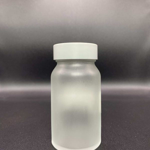 100ml – Frosted Glass Clear Bottle