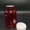 250ml - Transparent Red Bottle with Push & Turn Cap - Image 2