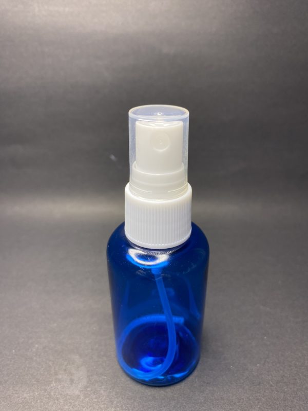 50ml - Round Blue Mist Sprayer Bottle - Image 2