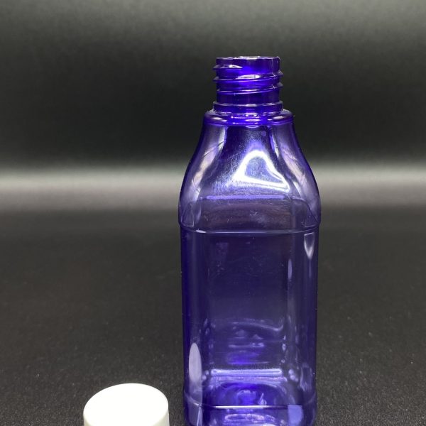 100ml – Square Type Liquid Colored Bottle