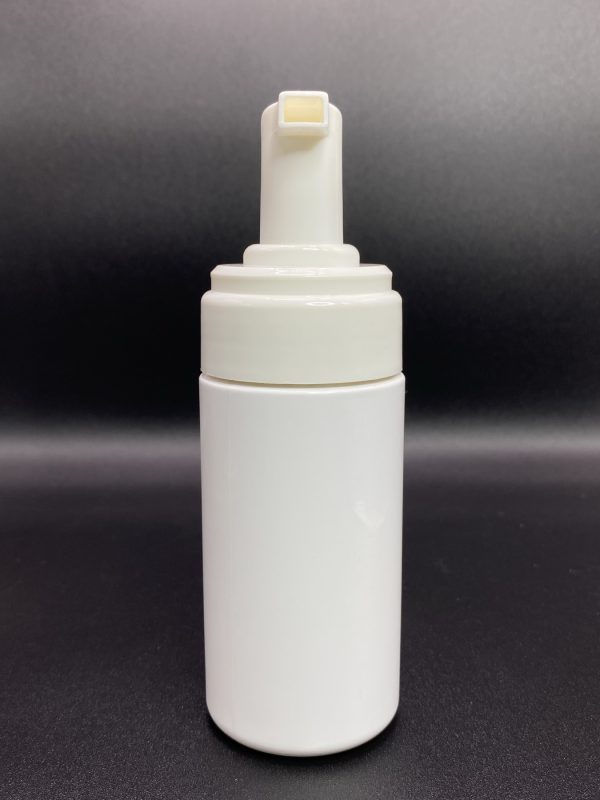 100ml - Foam Pump White Bottle - Image 3