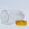 150ml - Frosted Matte Bottle with Metallic Gold Cap - Image 4