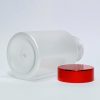 150ml - Frosted Matte Bottle with Metallic Red Cap - Image 4