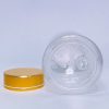 150ml - Transparent Bottle with Gold Linear Cap - Image 5