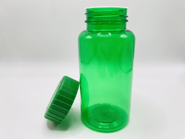 150ml - Transparent Green with Push & Turn Cap - Image 4