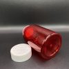 250ml - Transparent Red Bottle with Push & Turn Cap - Image 4