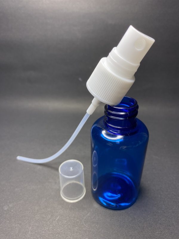 50ml - Round Blue Mist Sprayer Bottle - Image 4