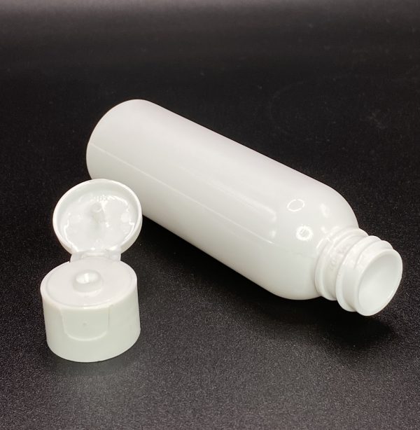 60ml - White Flip Top Bottle - Image 6