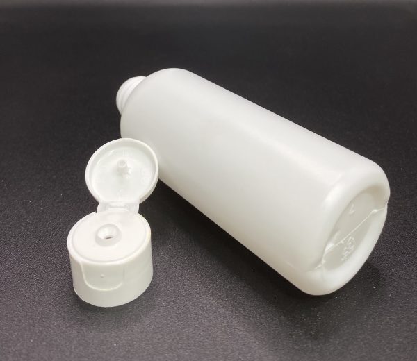 100ml - White Flip Top Bottle - Image 5