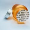 120ml - Frosted Glass Orange Bottle with Metallic Silver Cap - Image 4